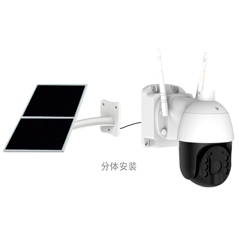 1080P micro power long video solar camera